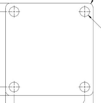 QSP 52-C40R50 Challenger 4-Post 40 Series Open Front Rear Shim 1/2" Thick