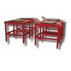 QSP RB-24 24" Wheel Alignment Stand Kit with built in turnplates