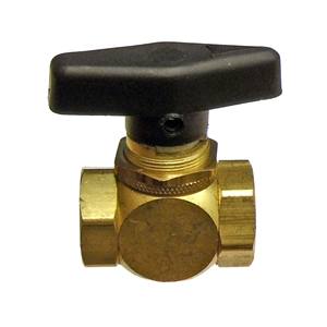 RTI 022 80027 00 2-Way Ball Valve 1/8 FPT CCW