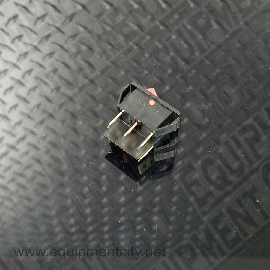 RTI 024 80075 00 FluidPro MCX VCX Red Rocker Switch Dpdt On-On Empty Waste And Lower 