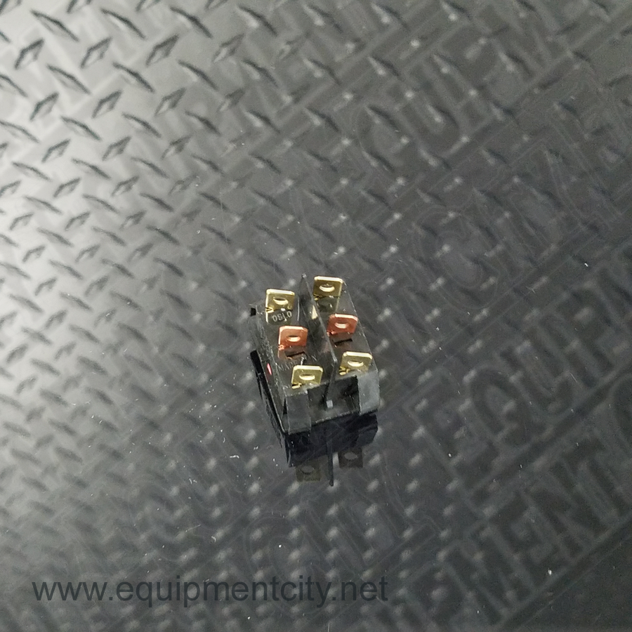 RTI 024 80075 00 FluidPro MCX VCX Red Rocker Switch Dpdt On-On Empty Waste And Lower 