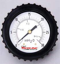 Redline 96-0037 Compound Pressure Gauge