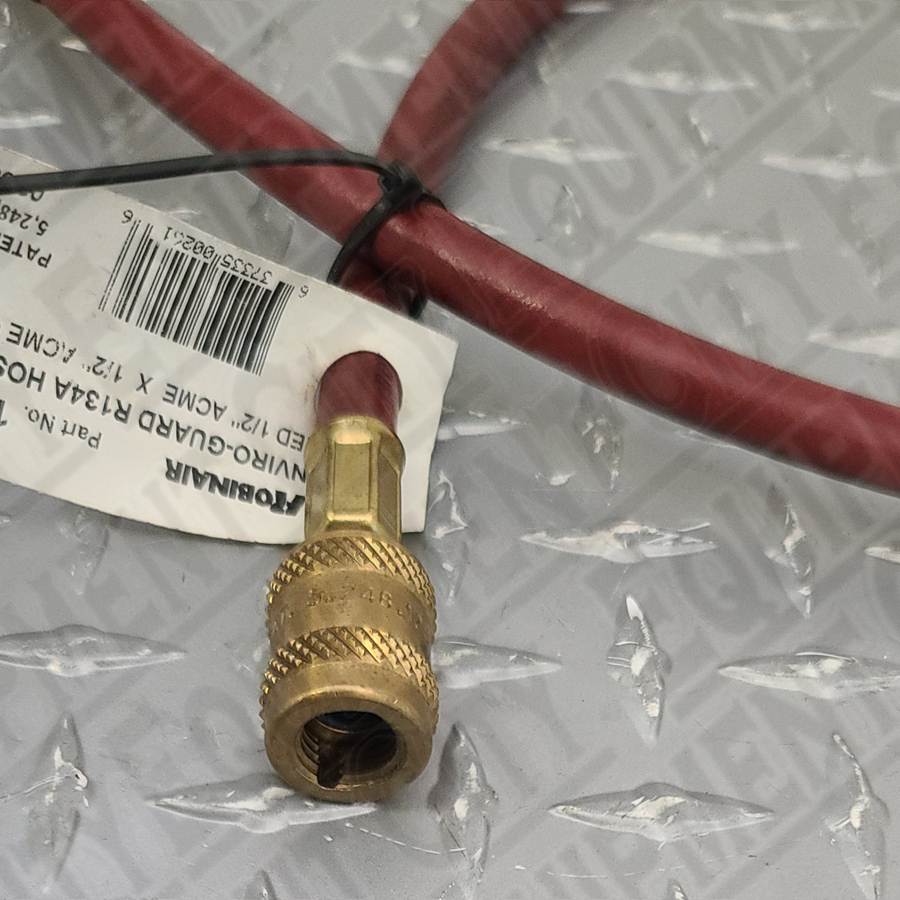 ROBINAIR 19077 REPLACEMENT. 36" RED HOSE WITH VALVE FOR 34400/34