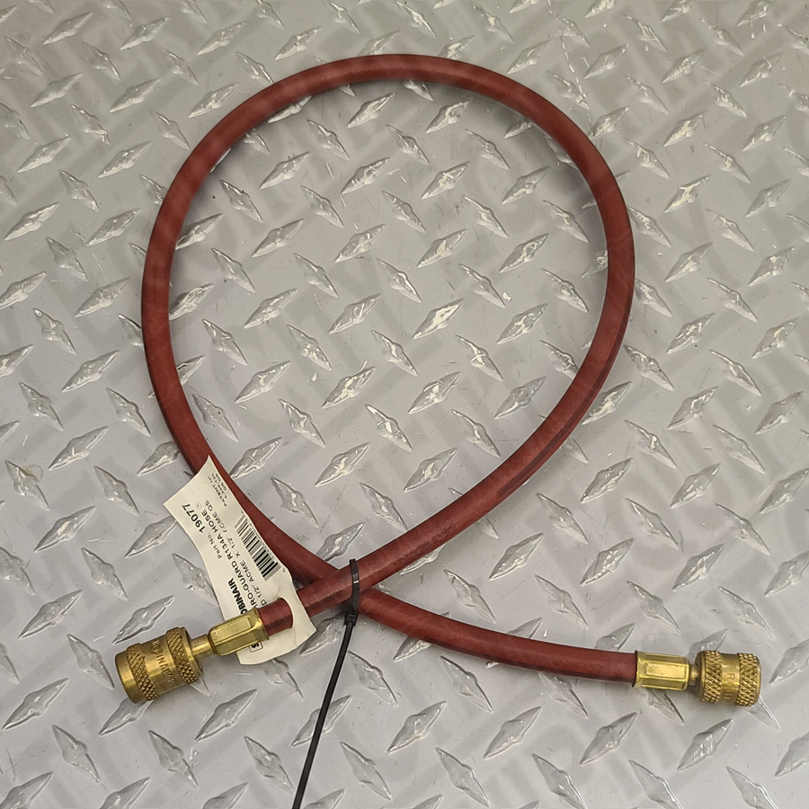 ROBINAIR 19077 REPLACEMENT. 36" RED HOSE WITH VALVE FOR 34400/34