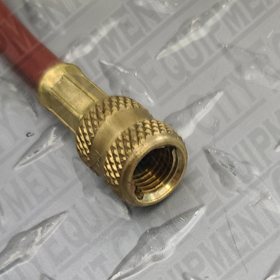 ROBINAIR 19077 REPLACEMENT. 36" RED HOSE WITH VALVE FOR 34400/34