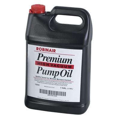 13204 ROBINAIR ONE GALLON PREMIUM VACUUM PUMP OIL. BY THE CASE