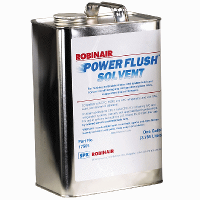 17565 ROBINAIR A/C FLUSHING SOLVENT  CARTON OF 6 ONE-GALLON CONT