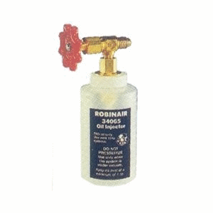 34065 ROBINAIR OIL INJECTOR FOR ADDING REFRIGERATION OIL TO R-13