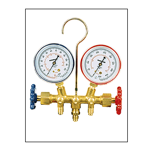 40152 ROBINAIR SIDE WHEEL MANIFOLD BAR WITH COLOR-CODED HAND WHE
