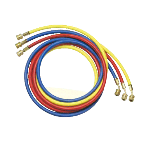 60060 ROBINAIR 60" SET OF THREE COLOR-CODED ENVIRO-GUARD HOSES F