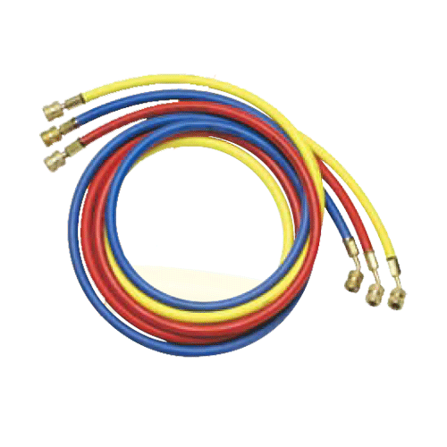 60072 ROBINAIR 72" SET OF THREE COLOR-CODED ENVIRO-GUARD HOSES