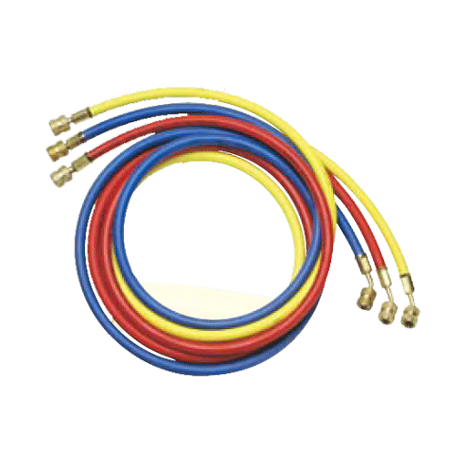 61072 ROBINAIR 72" YELLOW ENVIRO-GUARD HOSE  1/2" ACME X 1/2" AC