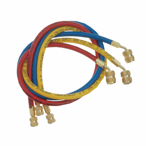 68272A ROBINAIR 72" BLUE ENVIRO-GUARD HOSE WITH 45 DEGREE QUICK