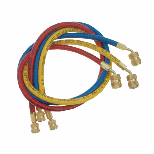 68372A ROBINAIR 72" RED ENVIRO-GUARD HOSE WITH 45 DEGREE QUICK S
