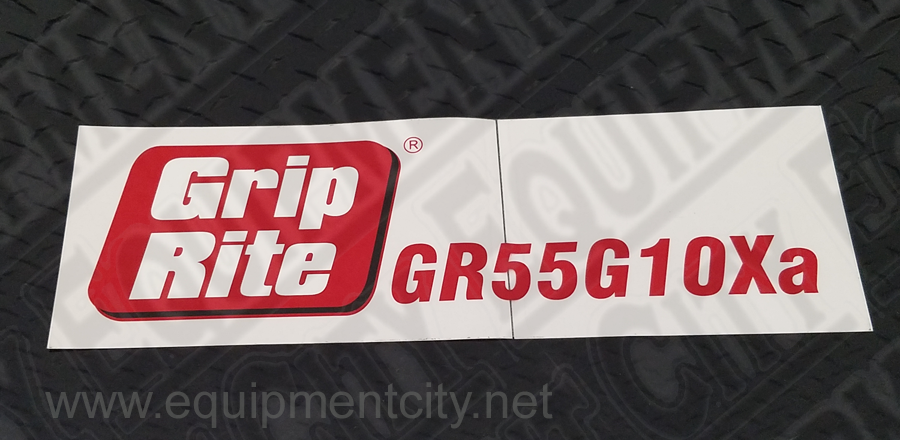 Rolair DECAL GR55G10X PRIME SOURCE 5.5HP COMPRESSOR DECAL