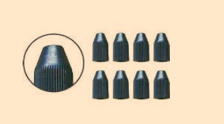 Rotary STDA39 Caps In Abs(Qty 8)