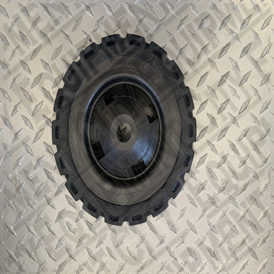 Rotary TM3914941 AC Machine Rear Vulcanized Rubber Wheel D210mm 70x57x20mm without stud 