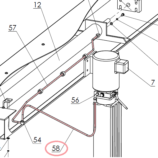Direct Lift 1WB-11 Hydraulic Hose