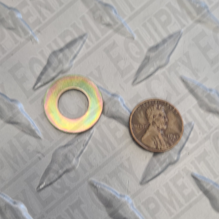 Rotary 912005 Plated 3/8 Flat Washer .375
