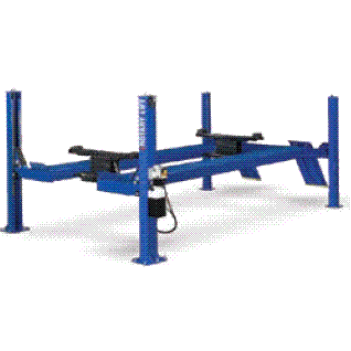 Rotary ARO14S Open Front 4-Post Wheel Alignment Rack System