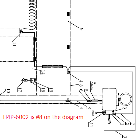 H4P-6002 Air Hose