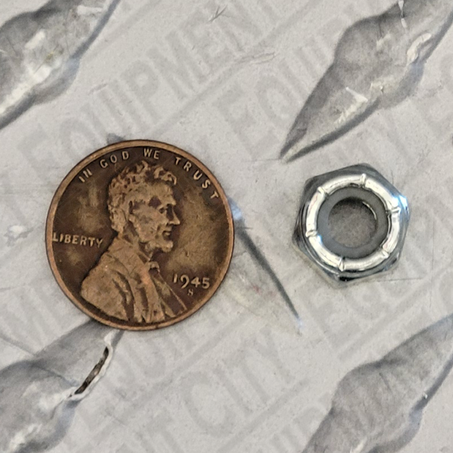 Rotary 40642 1/4-20NC NYLON INSERT LOCKNUT