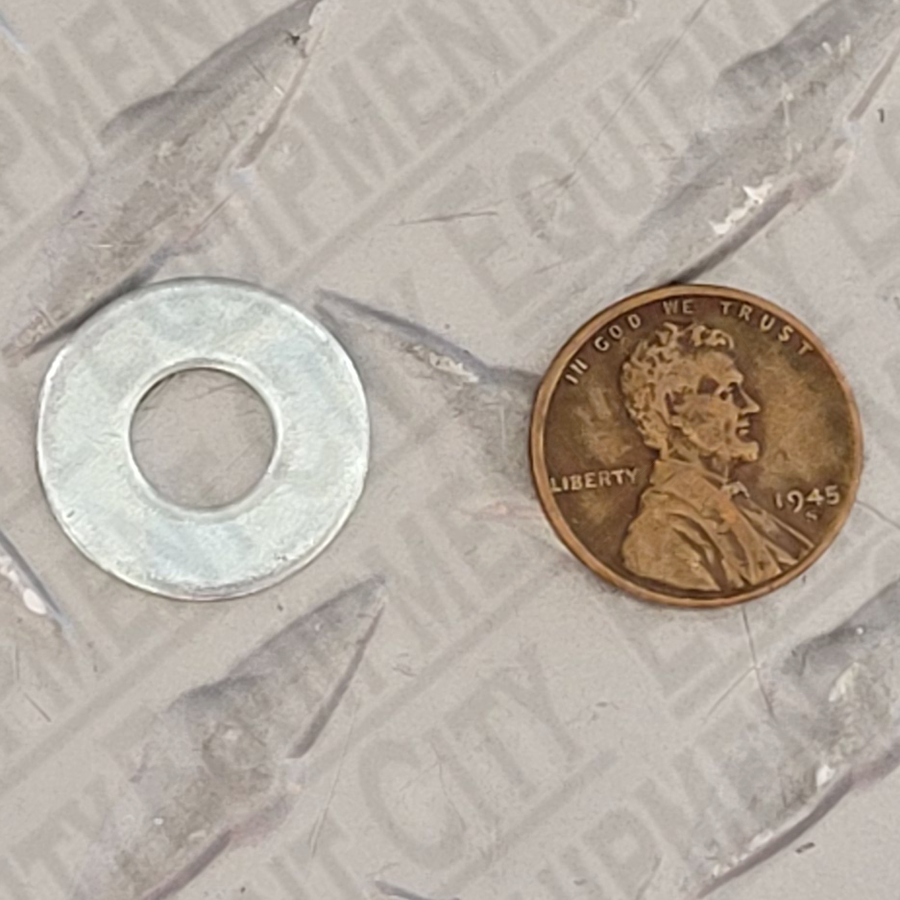 Rotary 40780 1/4 FLAT WASHER | Zinc Plated