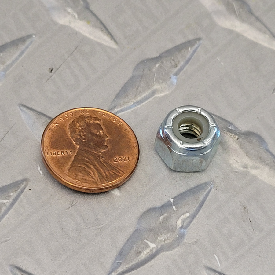 Rotary 41423 1/4-20NC LOCKNUT FJ329-9A NUT.250