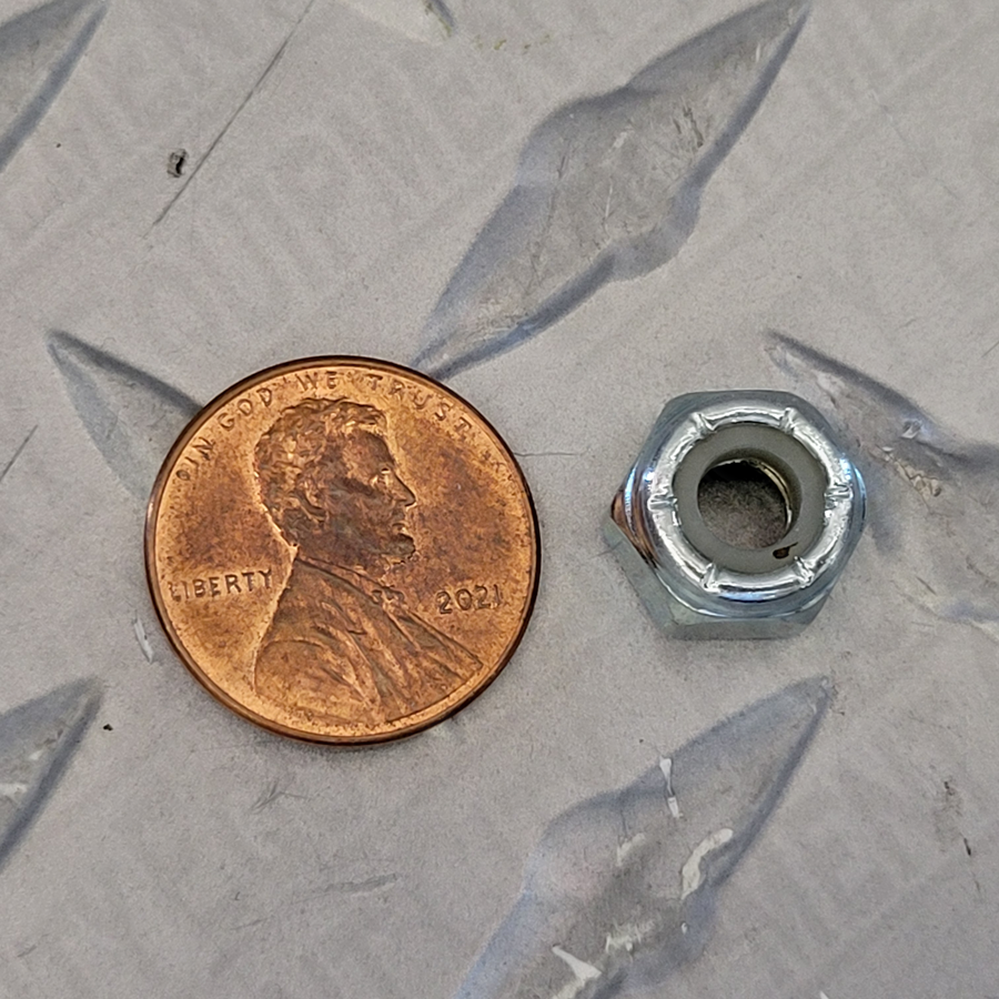 Rotary 41423 1/4-20NC LOCKNUT FJ329-9A NUT.250