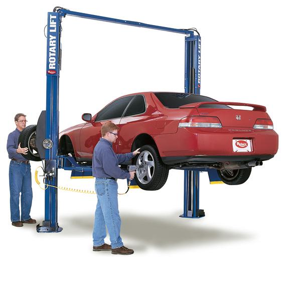 Rotary SPOA7-MP Conventional Asymmetric Two Post Pad Lift
