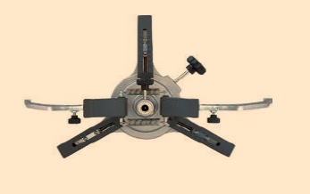 Rotary STDA35E3D Set of 2 Three Point Clamps with Quick Locking units ABS Claws