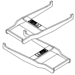 Rotary SB100134KIT Sliding Adapter Extension Kit For RJ7000