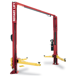 Rotary SPOA10-TA Asymmetric 2 Post Lift | Truck Adapter 3-Stage Arms