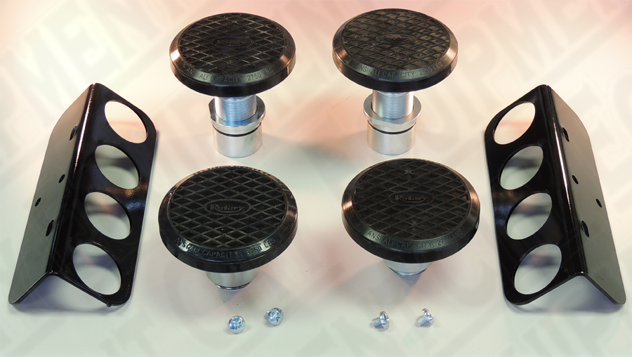 Rotary FJ6225 Round Adapters Kit 3-Stage Arms FJ6202