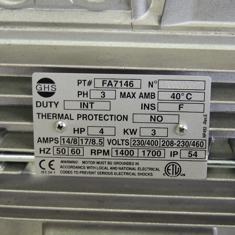 Rotary FA7146 3PH MTR 208-230/480 50/60HZ