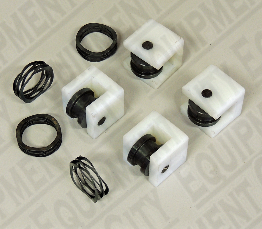 SVI BH-7530-76 Axle - Roller Kit (set of 4) - Replacement for Rotary FC665