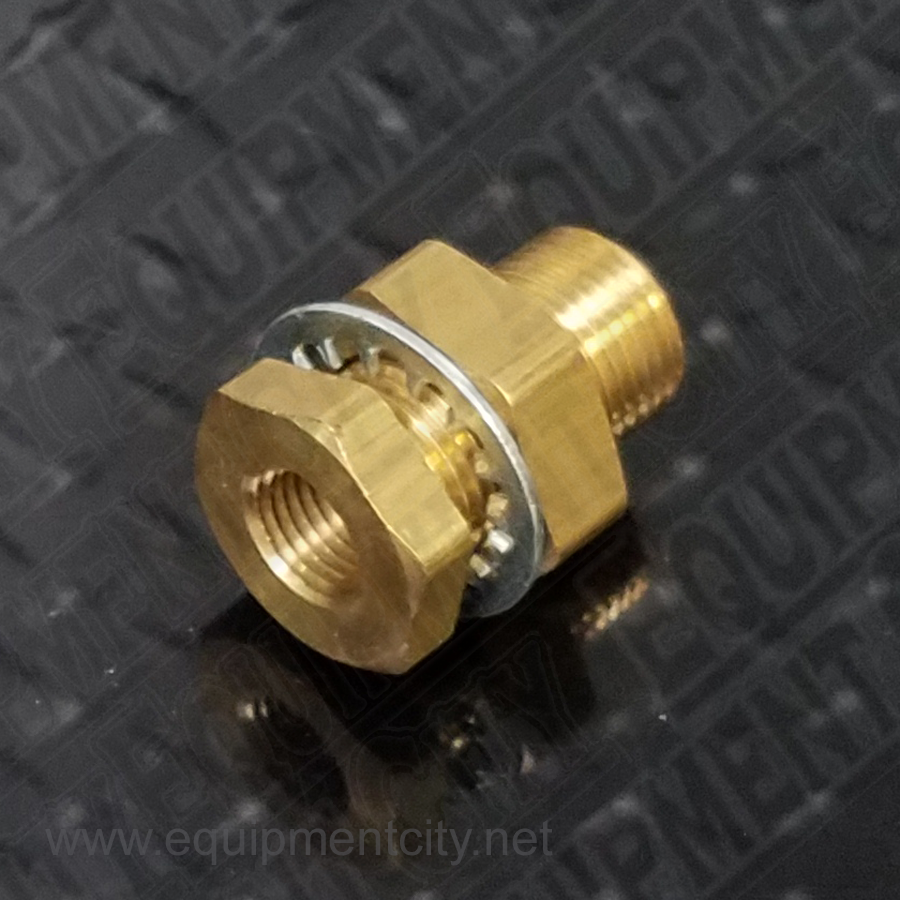 Rotary SJ130040 1/4" BRASS BULKHEAD FITTING