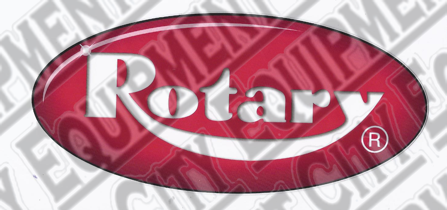 Rotary NP607 ROTARY Decal 6" Oval - Included in FA5203KIT
