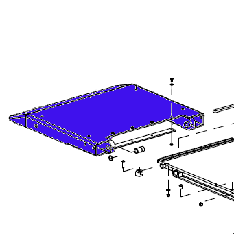 Rotary T110467YL M-Pad Slide Assembly