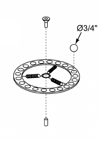 SVI BH-7504-56 Radius Gauge Rebuild Kit - Replacement for Rotary FC5792-30