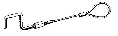 BH-7226-01 Safety Latch Release Handle Kit - Replaces Challenger 31150/51 and 200039