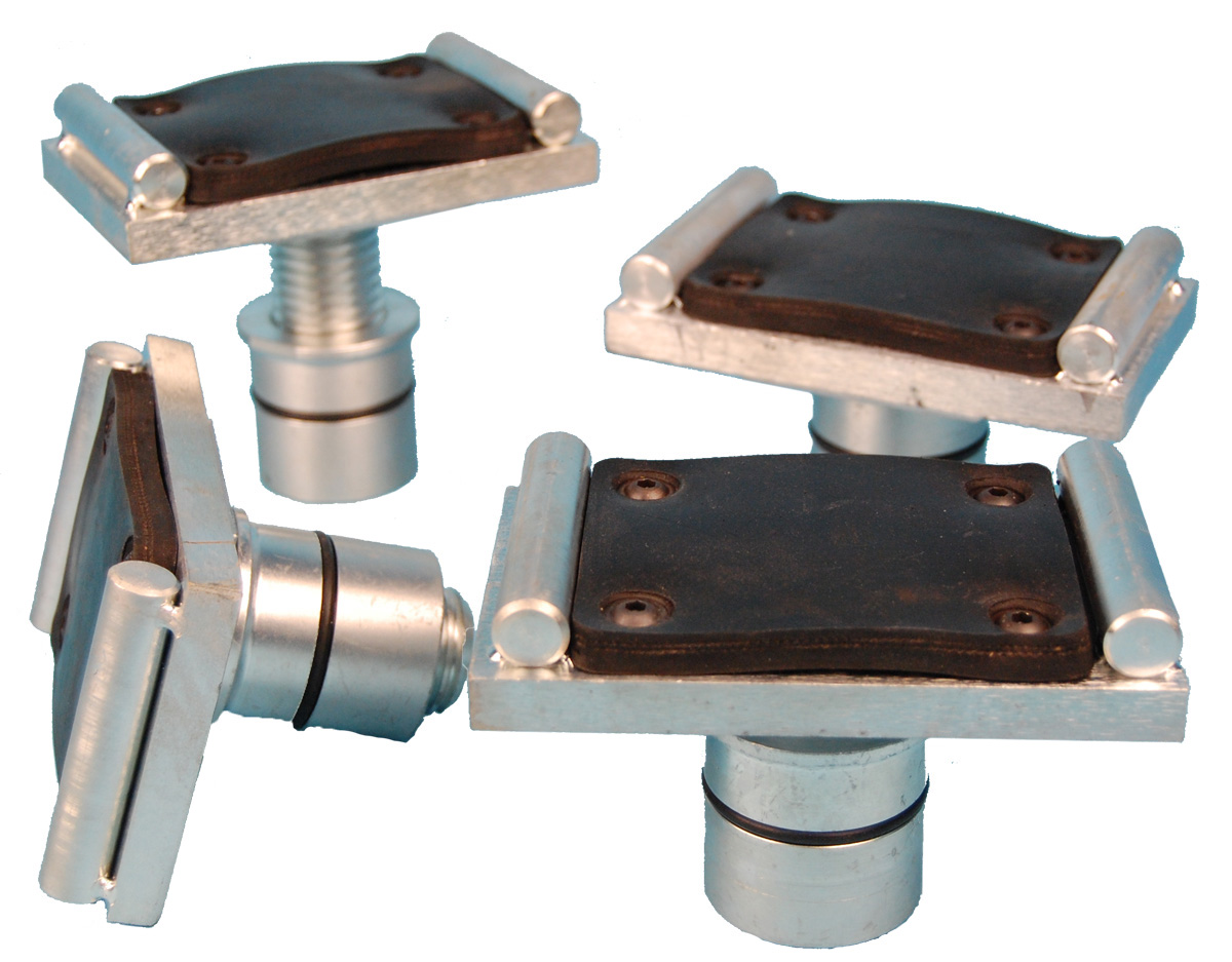 SVI BH-7536-93 Spin Up Truck Adapter Set of 4 - Replacement for Rotary FJ6197 - FOR RA ARMS