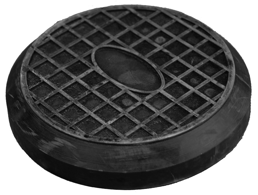 SVI BH-7542-66P Round Rubber Arm Pad - Replacement for Rotary FJ6202-3