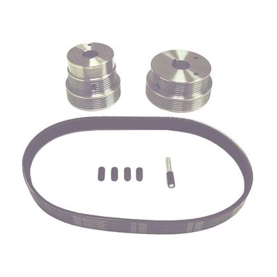 PU40175 TMR 2 STEP 2 SPEED SERPENTINE PULLEY SET AND BELT (SET)