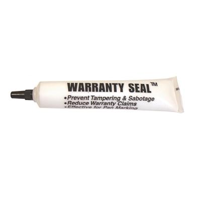 WS25W TMR WHITE WARRANTY SEAL 1.8OZ POLY SQUEEZE TUBE