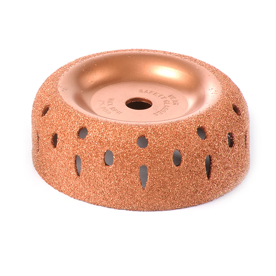 Mt-RSR 32-2114 4 Inch Contour Cup Rasp 80 grit 14-398A