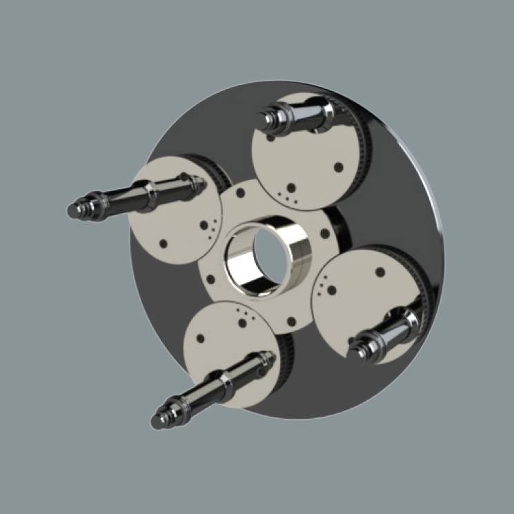 Vibration Solutions E404-400-08 Speed Plate 4 & 8 Lug Torque tips sold separately