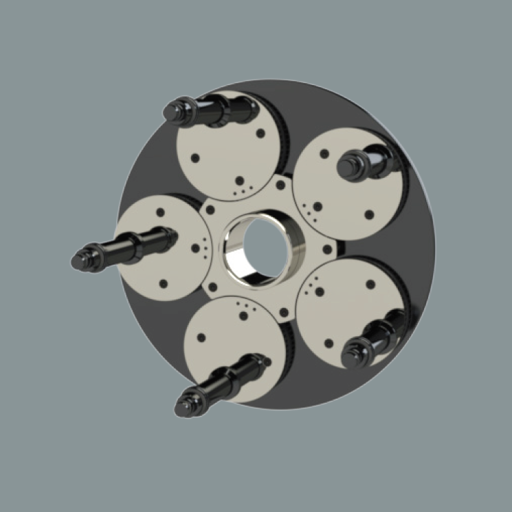 Vibration Solutions E405-400-08 Speed Plate 5 Lug Torque tips sold separately