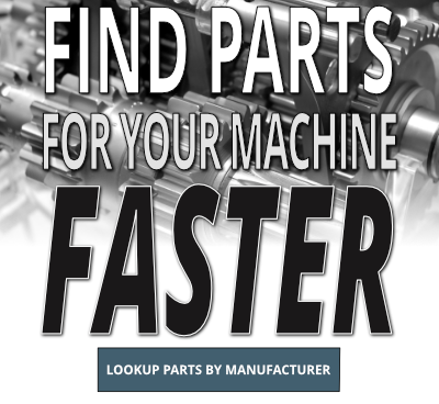 Find parts for your machine faster