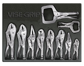 Vise-Grip 1078TRAY 10PC PLIERS SET